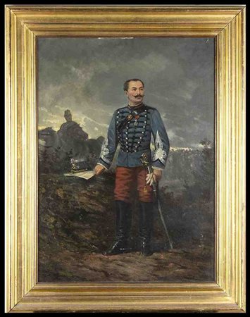FRANCIA, II Impero
Ritratto di Ufficiale, epoca Napoleone III