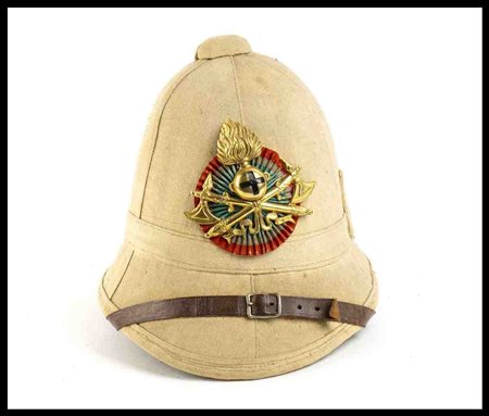 ITALIA, Regno
Casco coloniale da ufficiale del Genio, Guerra Italo-Turca