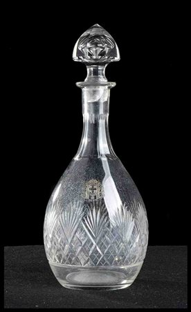 ITALIA, Regno

Bottiglia in cristallo con stemma di stato