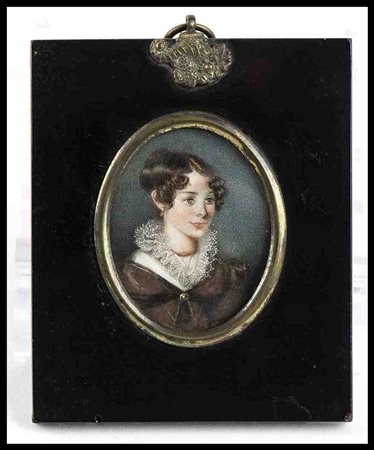 

Miniatura ritratto di giovane donna