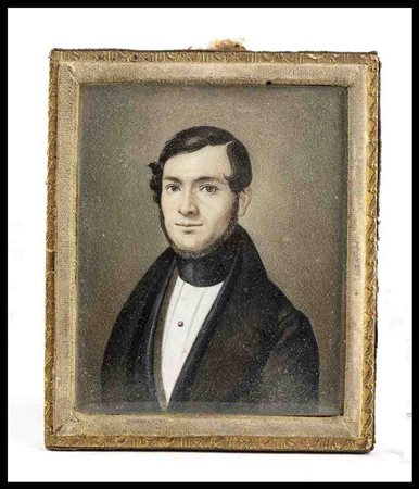 

Ritratto in miniatura di giovane uomo