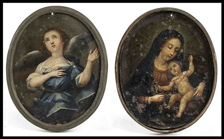 

Dipinto con Madonna col bambino/Angelo