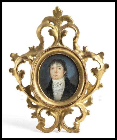 

Ritratto in miniatura di giovane uomo