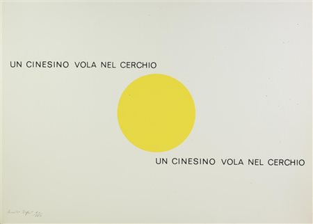 Emilio Isgro' (1937) POESIE VISIVE E CANCELLATURE, 1964-1970 cartella...