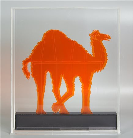 Gino Marotta (1935 - 2012) DROMEDARIO, 2010 multiplo in metacrilato, cm...