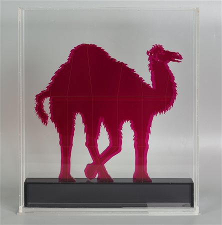 Gino Marotta (1935 - 2012) DROMEDARIO, 2010 multiplo in metacrilato, cm...