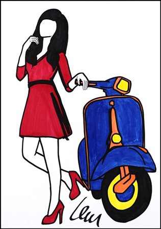 LODOLA MARCO Dorno 1955 "Senza titolo"