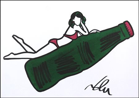 LODOLA MARCO Dorno 1955 "Senza titolo"