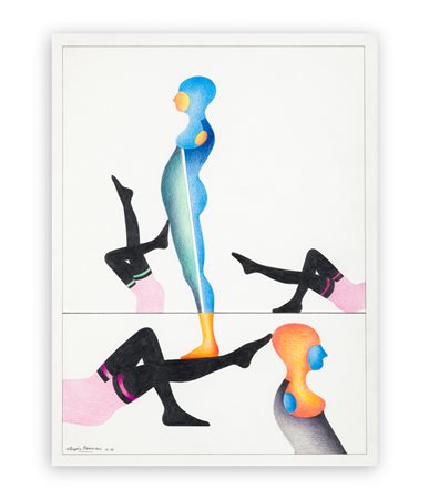 ALEXIS KEUNEN (1921-1990) - Senza Titolo, 1971