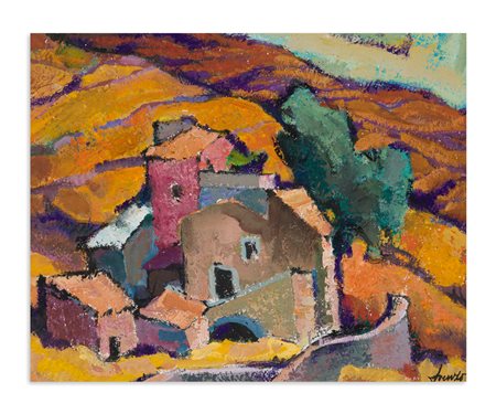 MARIO FRATELVENZO (1900-1989) - L'arsura in sicilia, 1972