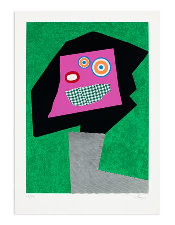 ENRICO BAJ (1927-2003) - Personaggio, 1969