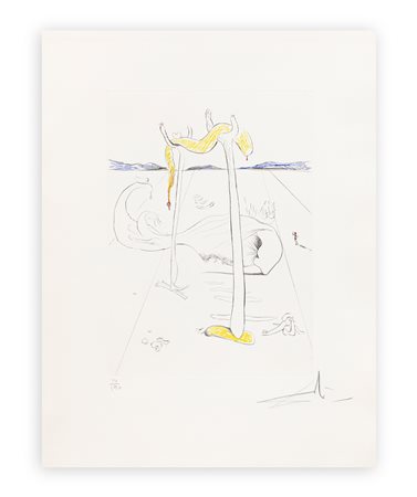 SALVADOR DALÌ (1904-1989) - Senza Titolo, 1974