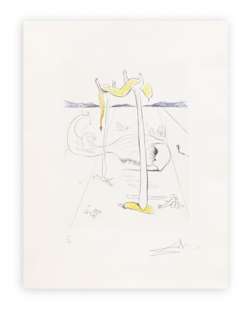SALVADOR DALÌ (1904-1989) - Senza Titolo, 1974