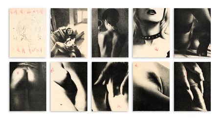 OMAR GALLIANI (1954) - La figlia era nuda. 10 litografie originali per un racconto di Giorgio Soavi, 2005