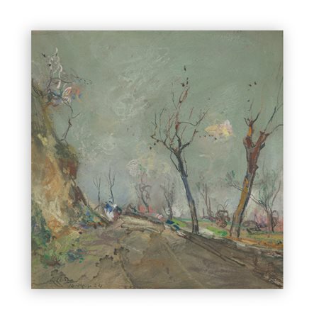 GIUSEPPE CASCIARO (1863-1941) - Senza Titolo, 1924