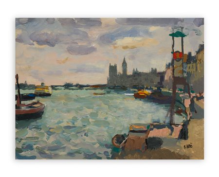 SAVINO LABÒ (1899-1976) - Senza Titolo
