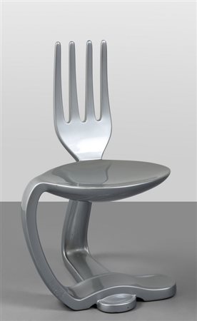 UN SEDILE 'Fork and Spoon', anni '80. <br>Resina 