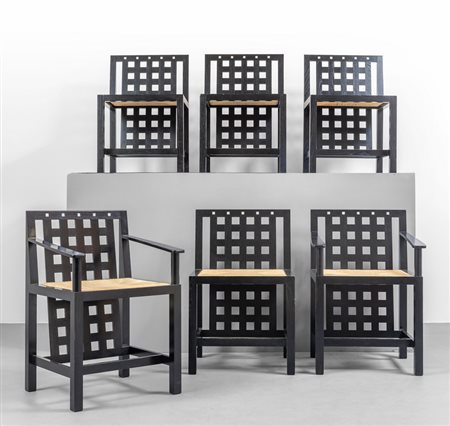 CHARLES RENNIE MACKINTOSH 1918, CASSINA anni '80. 