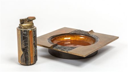 STUDIO DEL CAMPO, anni '60. <br>Un posacenere e 