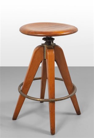 ANONIMA CASTELLI<br>Uno sgabello per tecnigrafo, 