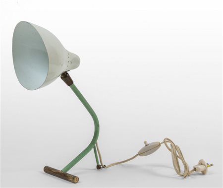 UNA LAMPADA DA TAVOLO O DA PARETE, anni '50. 
