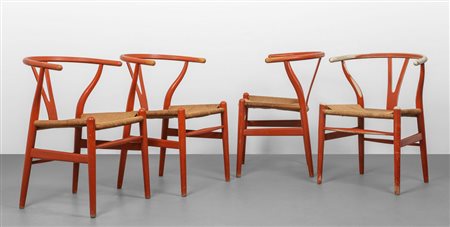 HANS WEGNER, CARL HANSEN & SON, 1950. <br>Quattro 