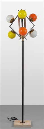  UNA LAMPADA DA TERRA, anni '60. <br>Marmo, 