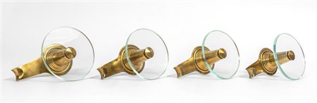 QUATTRO APPENDIABTI DA PARETE, anni '60. 