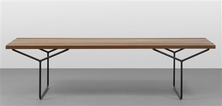 PIZZETTI, Roma, anni '60. <br>Una panca. 