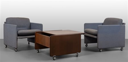  MARCO ZANUSO, ARFLEX, 1965 <br>Due poltrone e un 