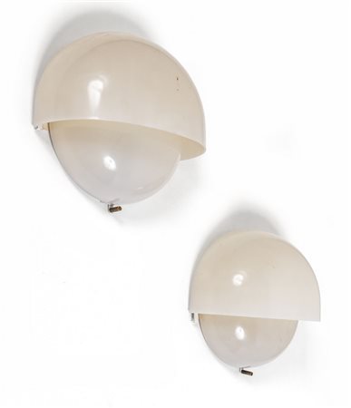 VICO MAGISTRETTI, ARTEMIDE, anni '70.<br>Due 