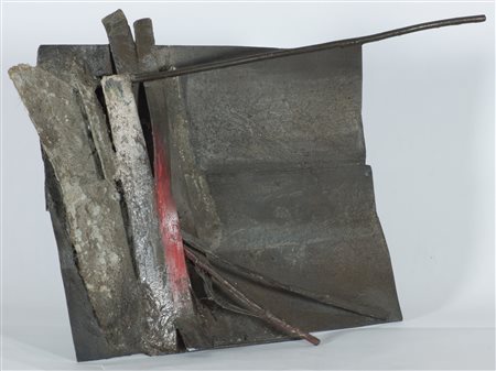 Alberto Ghinzani (1939) Verso l'occidente, 1995 Scultura in resina dipinta su...