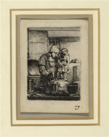 Harmenszoon van Rijn Rembrandt (1606-1669) The Goldsmith (L'Orefice), 1655...