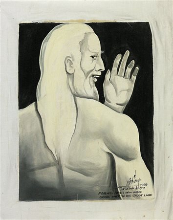 David Ochieng (1974) Farewel (bye) man-horse going back to his ghost land,...