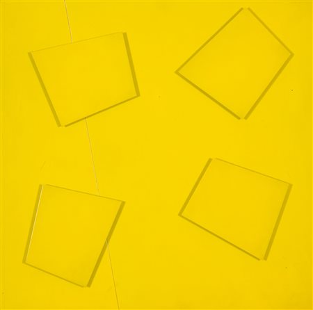 Giovanni Santi Sircana (1941) Superficie, 1974 Ferro e alluminio verniciati a...