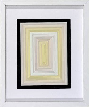 Richard Joseph Anuszkiewich (1930) Annual edition, 1972 Smalto su metacrilato...