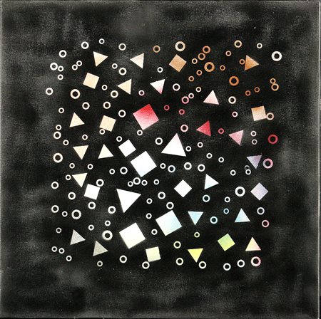 Franco Costalonga (1933) Senza titolo, 2007 Acrilico su tela cm 50x50 Firma...