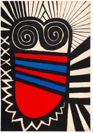 ALEXANDER CALDER (1898 - 1976) Papoose, 1969 Lithographie signée et datée en...