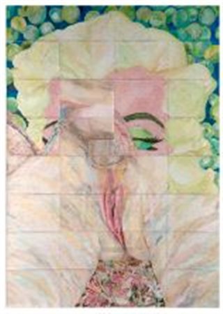 MAMALI SHAFAHI (né en 1982) « Occidental Icon / Hommage à Marilyn », 2012...