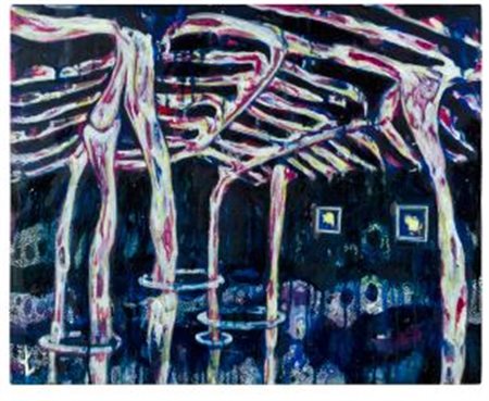 NAOMI BISHOP (née en 1975) The great hall of the people, 2008 Technique mixte...