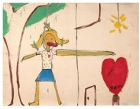 JEFF : JOSÉ EMILIO FUENTES (né en 1974) Sans titre Huile sur toile Oil on...