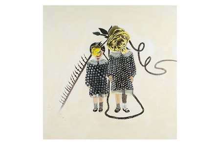 Yoshitaka AZUMA (1977 - 2010) Determination, 2006 Gesso, encre acrylique,...