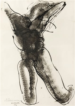 Giuseppe Mazzullo (Graniti 1913-Taormina 1988)  - Nudo, 1965