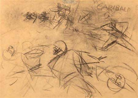 Luigi Spazzapan (Gradisca d'Isonzo 1889-Torino  1958)  - W Garibaldi