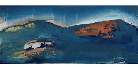 Mario Sironi (Sassari 1885-Milano 1961)  - Montagne, 1955 approx.