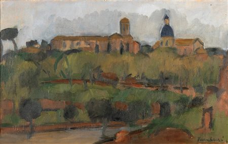 Orfeo Tamburi (Jesi 1906-Parigi 1994)  - Villa romana, 1940