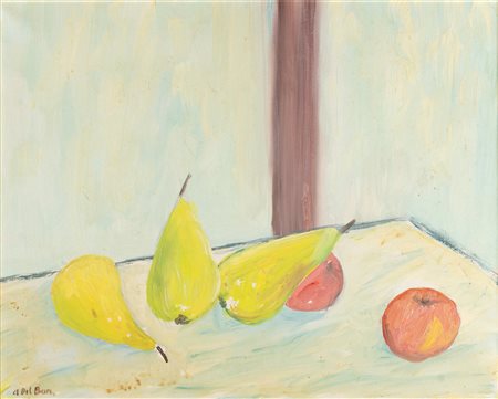 Angelo Del Bon (Milano 1898-Desio 1952)  - Natura morta, 1951