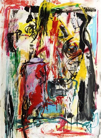 Emilio Vedova (Venezia 1919-2006)  - Senza titolo, 1984