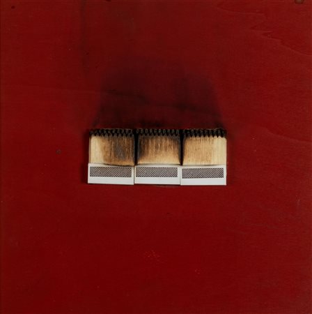 Bernard Aubertin (1934-2015)  - Dessin de feu, 2010