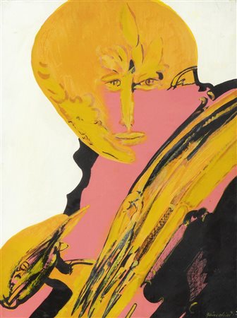 Remo Brindisi (Roma 1918-Lido di Spina 1996)  - Volto, 1971